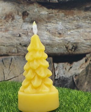 Kleiner Teelicht-Tannenbaum