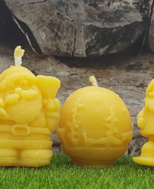 Großes Weihnachtsset (5 Kerzen)
